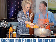 Andalö Midsommar Dinner mit Pamela Anderson am 25.03.2014 im Münchner "Bild und Raum Kochstudio" (©Foto: Starpress Berlin, Kay Kirchwitz für Andalö)